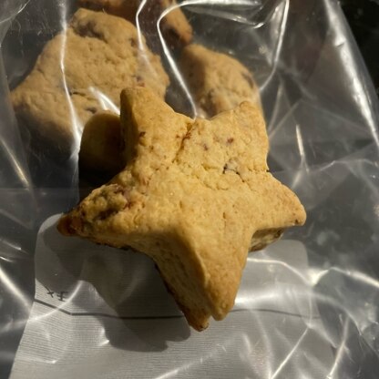 星のクッキー方で作ってみました！簡単で美味しかったです！またリピします